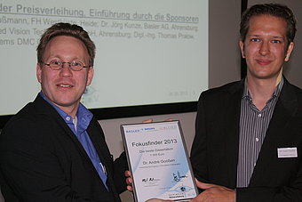 Übergabe Fokusfinderpreis
